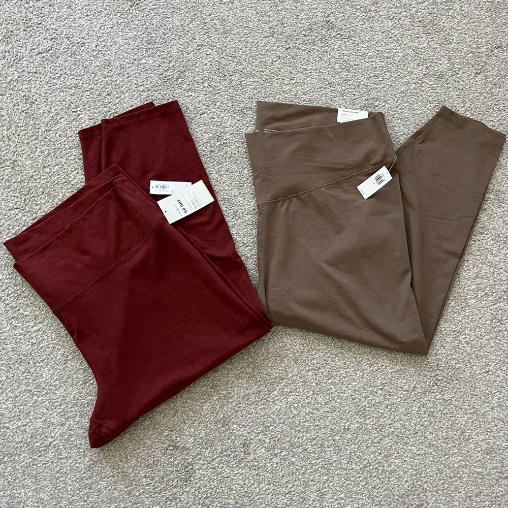 NWT Old Navy Powerchill Extra High Rise & Balance Go Dry Leggings Size 3X Bundle
